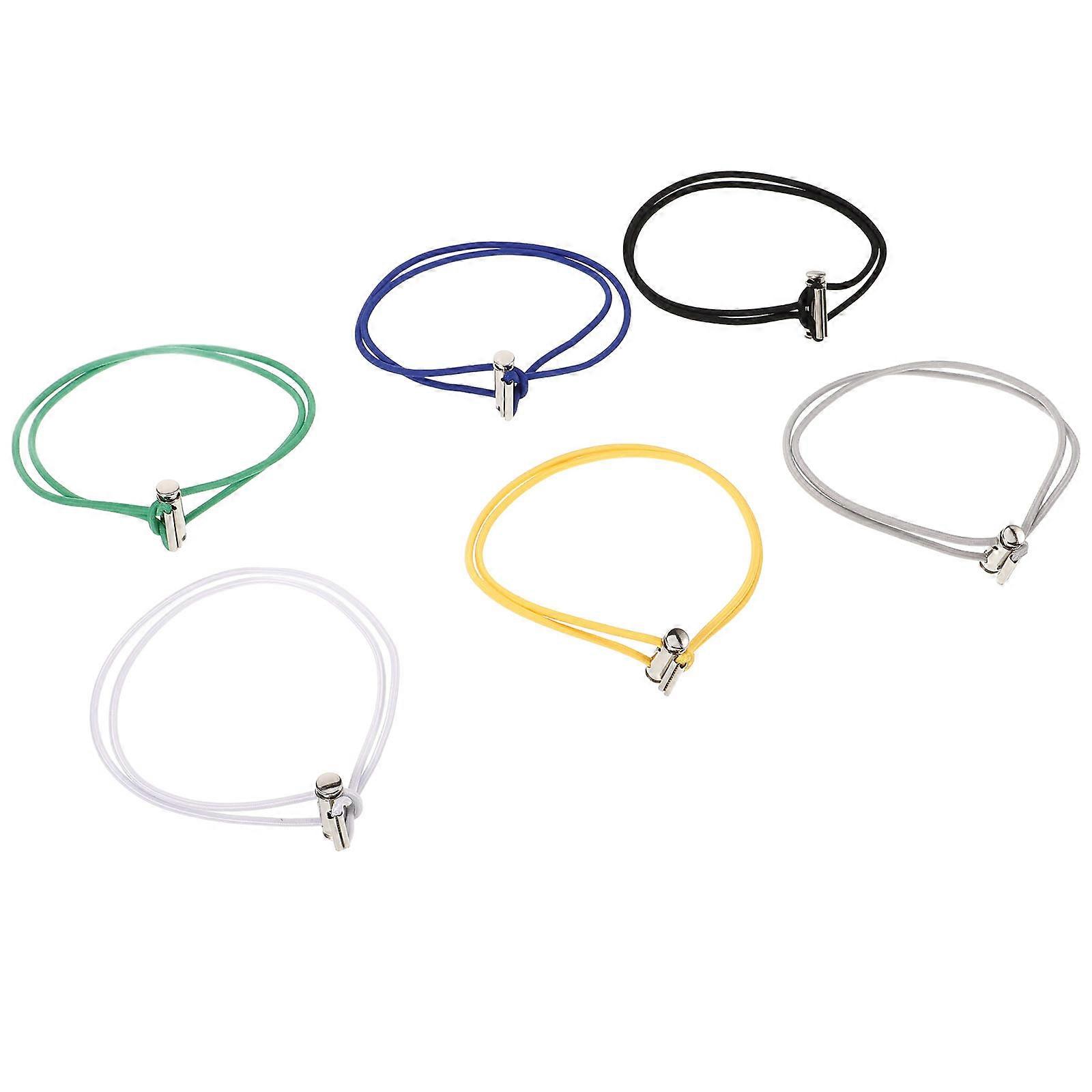 Garbage Bag Bands Trash Bag Fixing Bands Anti-drop Hotel 6Pcs