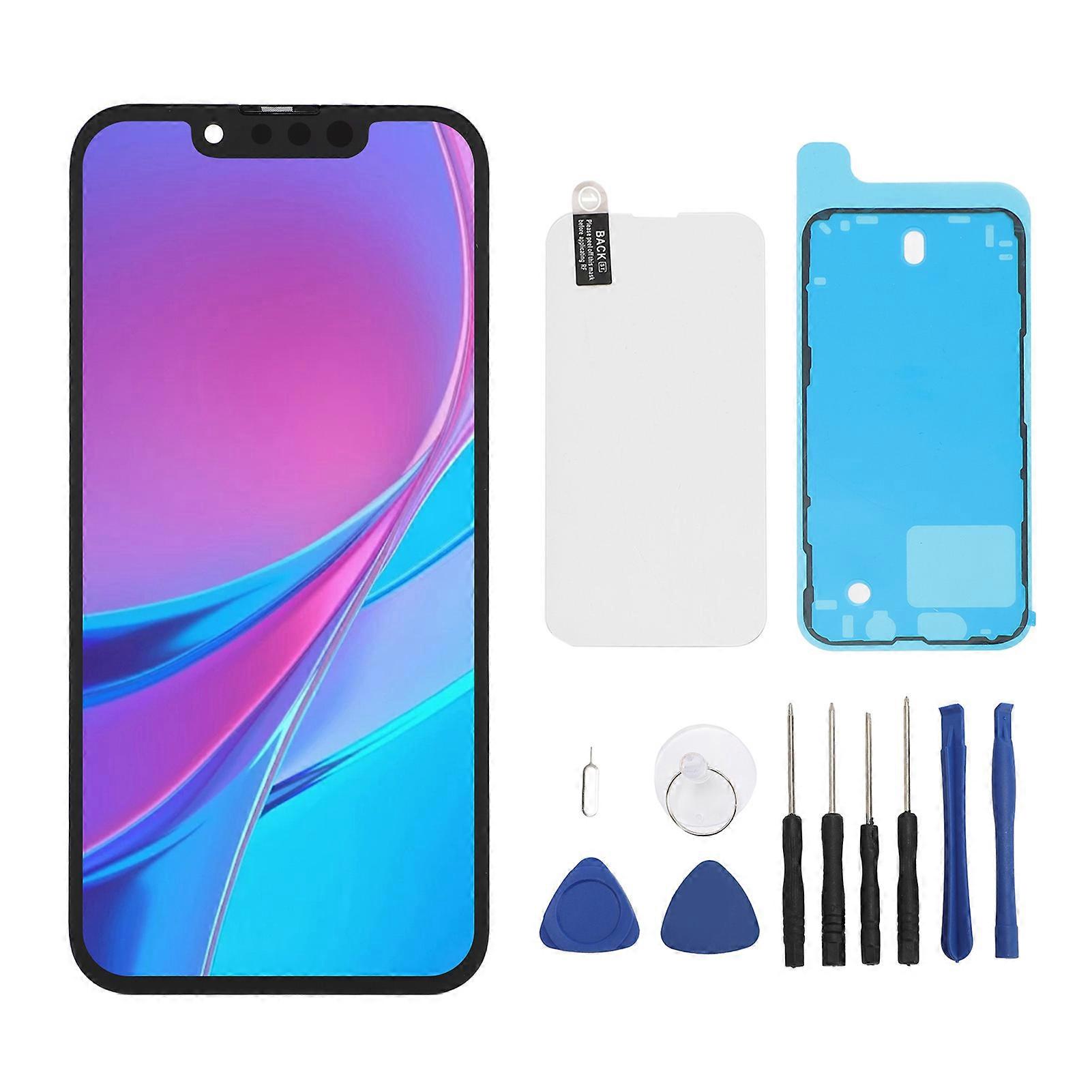 13 Mini 5.4" Screen Replacement - LCD Display with 3D Touch, Protector & Tools Kit