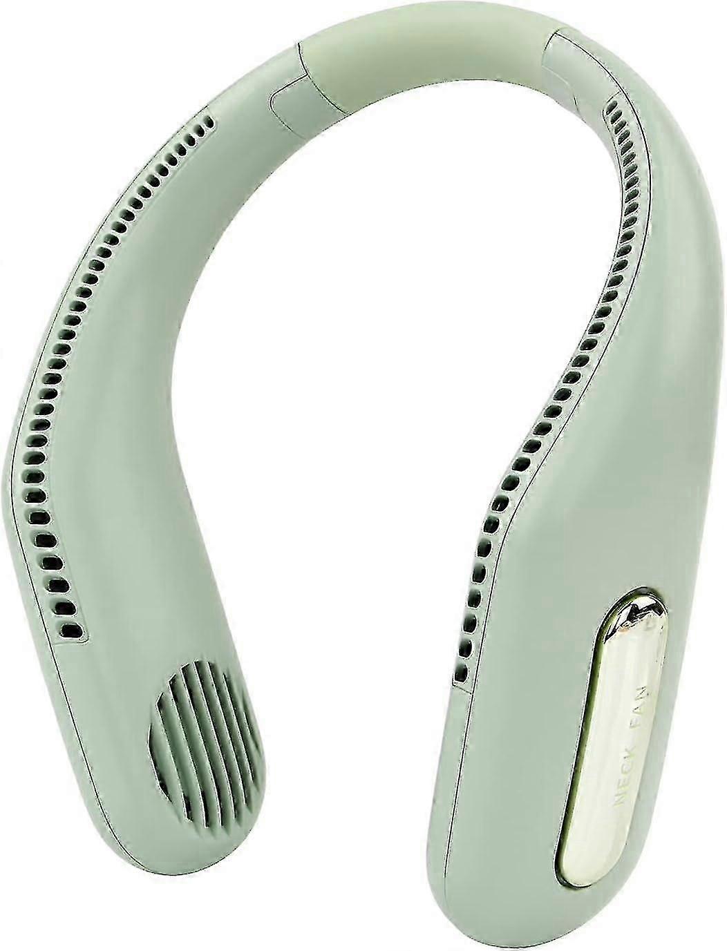 2025 Latest Model Speed adjustable 360 degree cooling bladeless neck fan