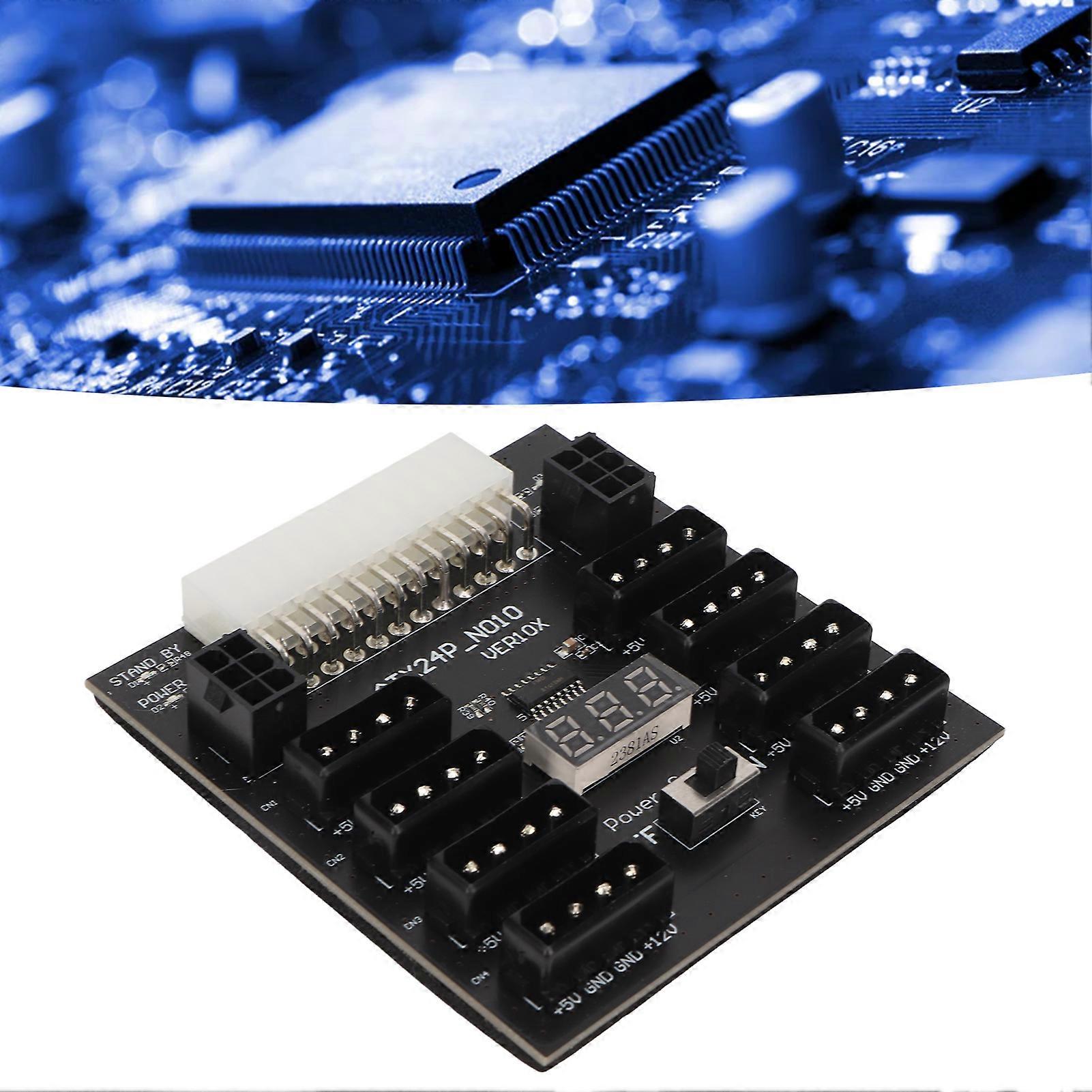 Professional Power Supply Board For Efficient ATX Server PSU Conversion, Enhancing Hard Disk Power And Mining Miner Performance
