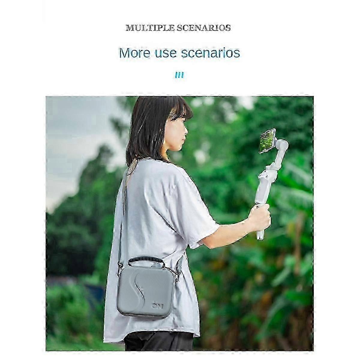 Gimbal Stabilizer Storage Bag Carrying Case Compatible for Mobile Se/ 4 Se/ 4 Handheld Gimbal