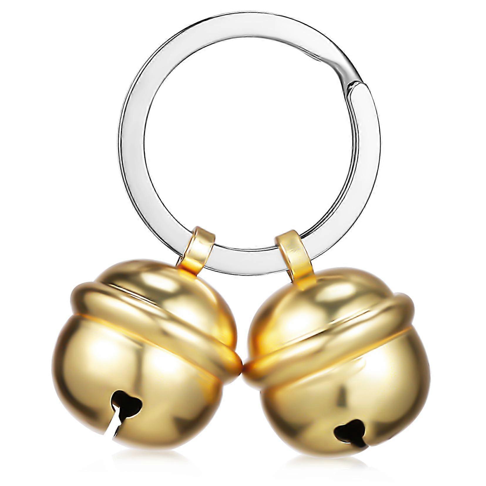 Copper Bells for Pet Collars - Stylish and Durable Cat and Small Dog Accessories, Rust-Resistant Unique Decoration