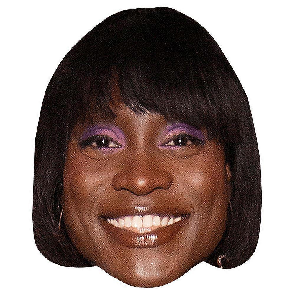 Arewa Basit (Smile) Celebrity Mask, Flat Card Face