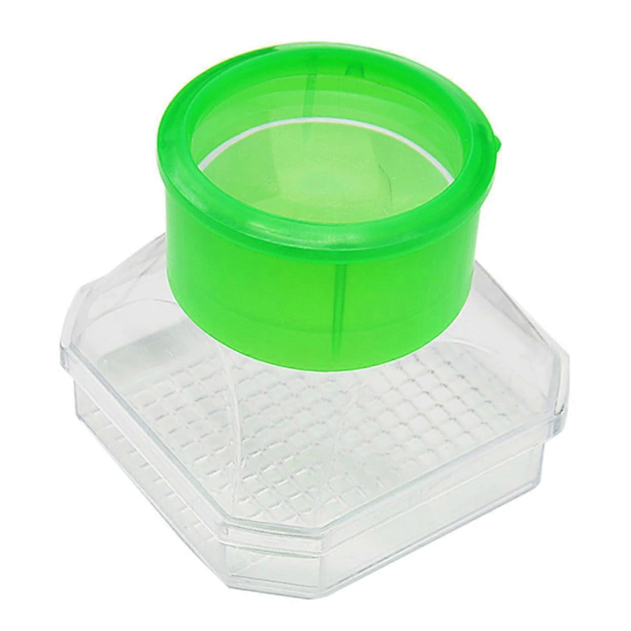Insect Observation Box With Magnifying View Loupe, 1 Piece, Clear Plastic, For Classroom And Field Use