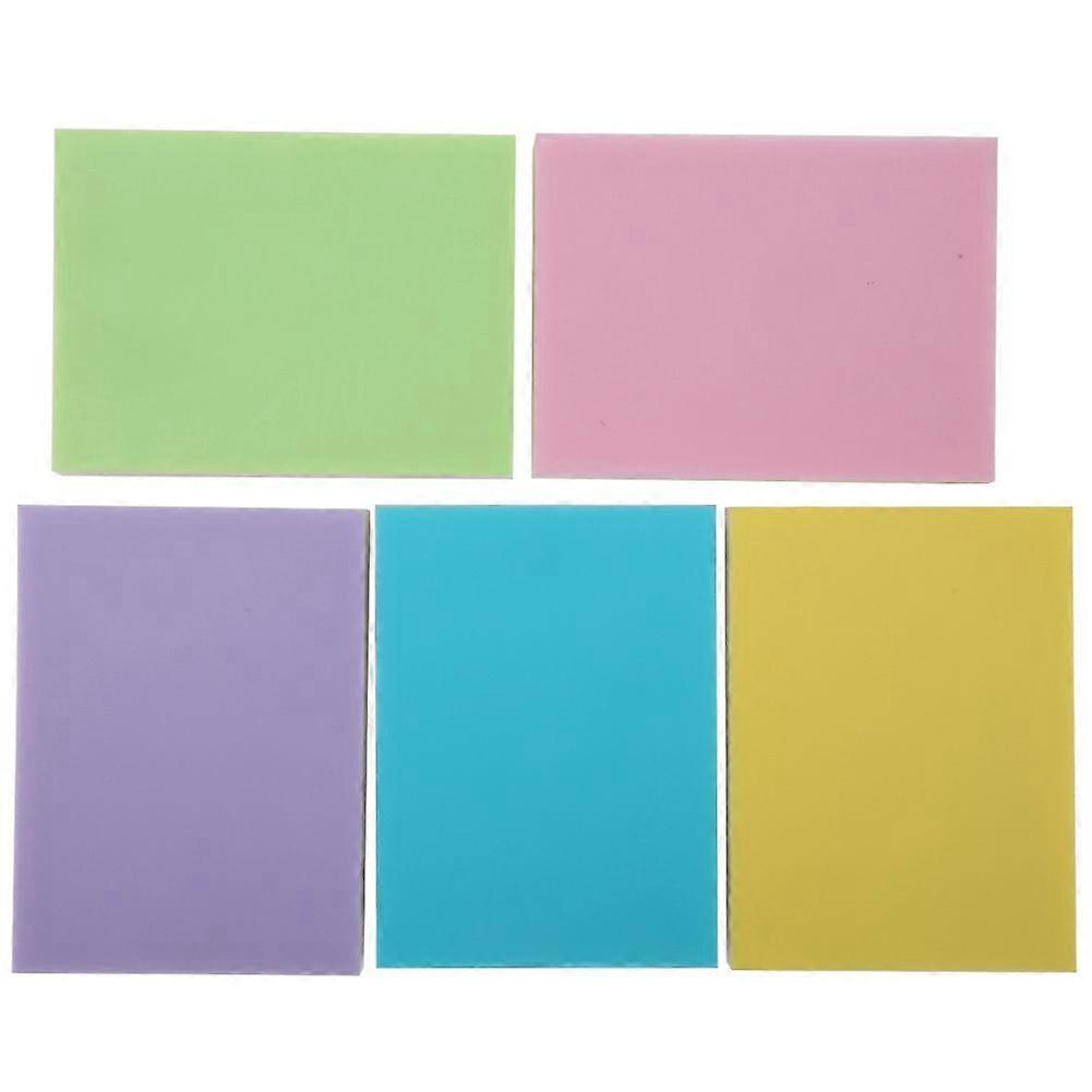 2025 Latest Model  5pcs Multicolor Double Layer Rubber Stamp Carving Block DIY