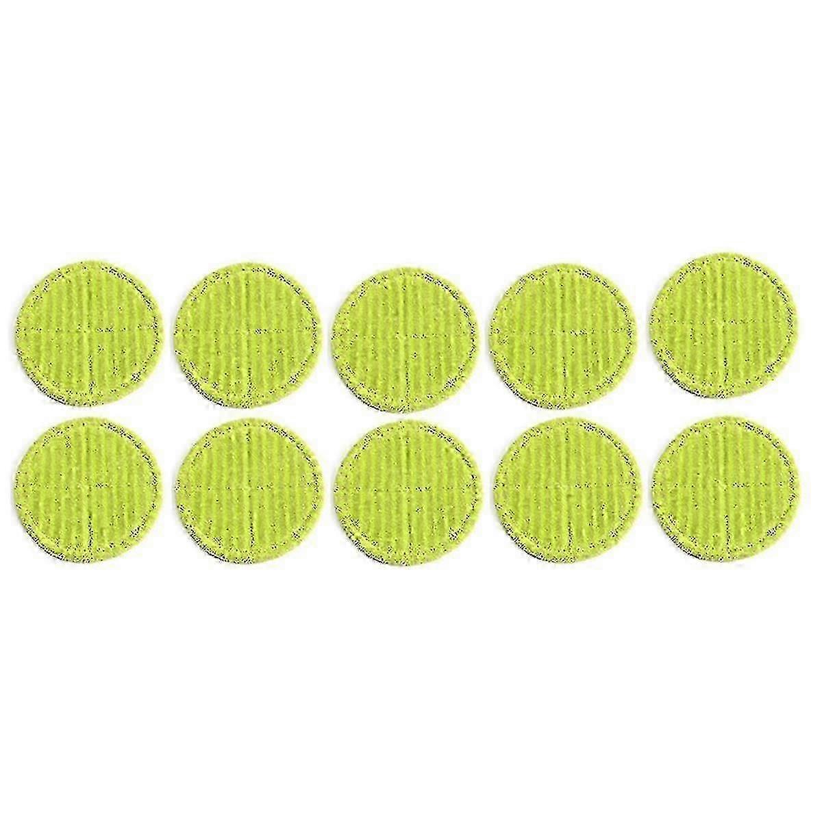 10Pcs Microfibre Pads for Steam Twister Steam Cleaner - Suitable for All Floors and Surfaces,_c0.1356