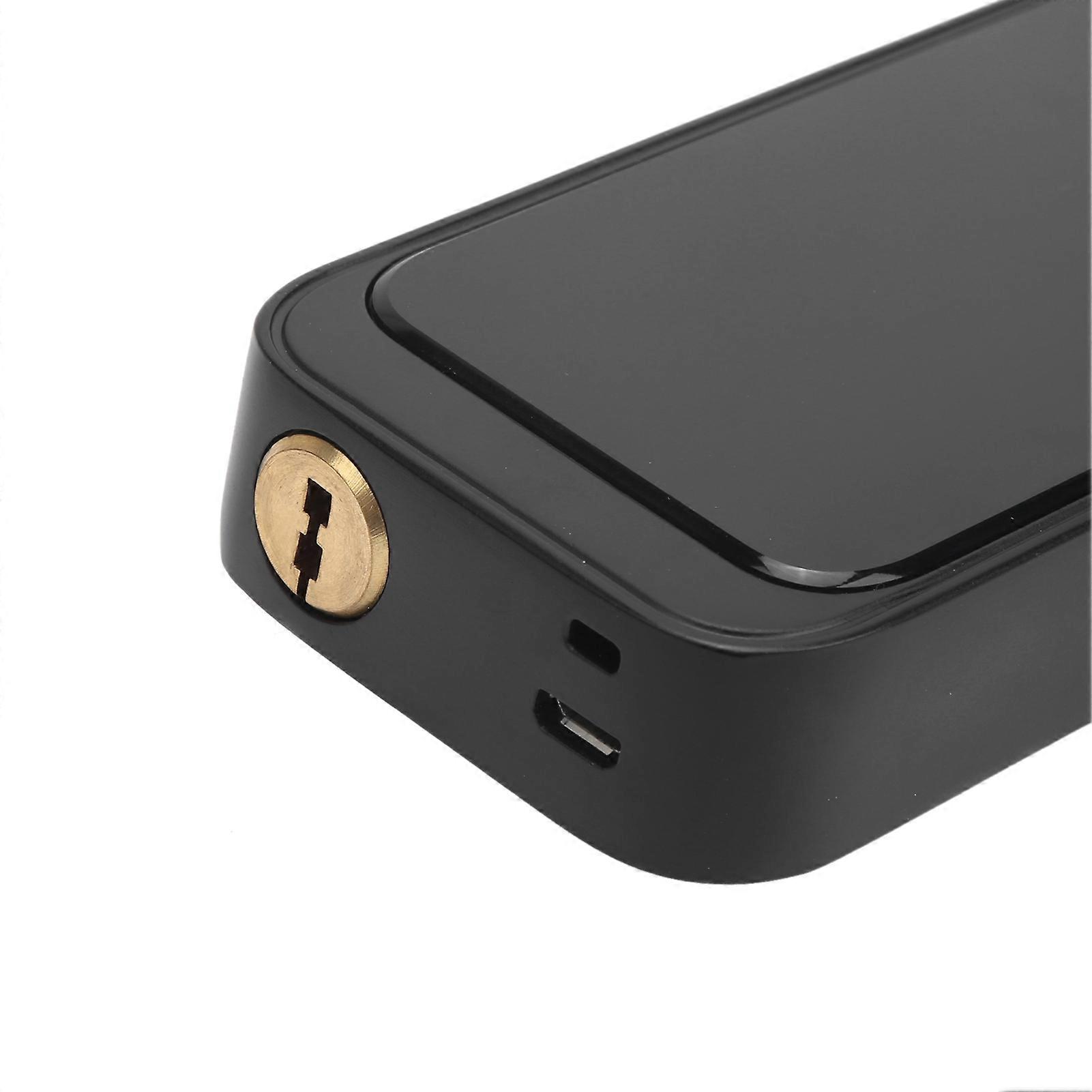 Smart Door Lock Fingerprint Card Password Keys Unlocking WIFI Electronic Handle with Backlit Touch Panel for Tuya