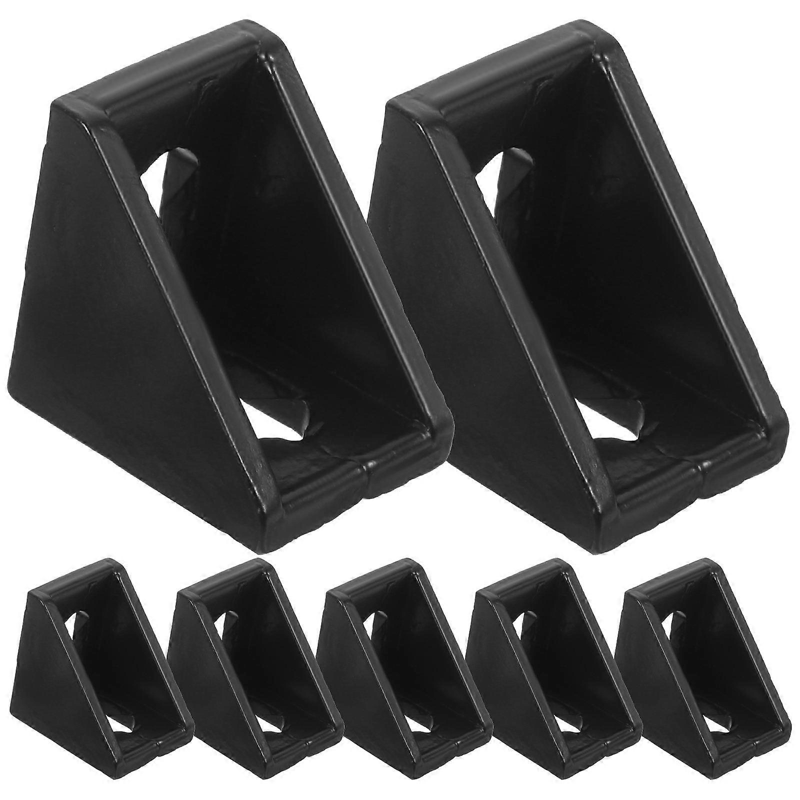 Angle Fastener Corner Brackets 10Pcs L-Shaped 2.00X2.00X1.60CM Aluminum Alloy For Diy Projects Easy Installation