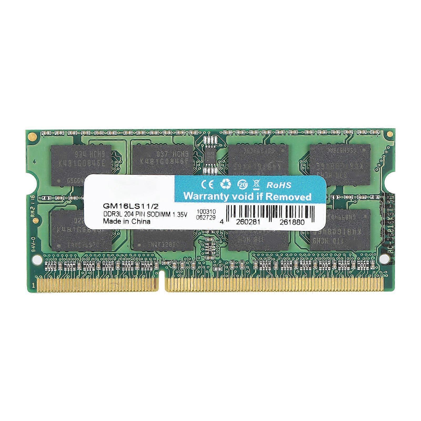 DDR3L RAM 2/4GB 1600MHz 204Pin Low Fever Stable Compatible Memory Card for Store Exchange Data