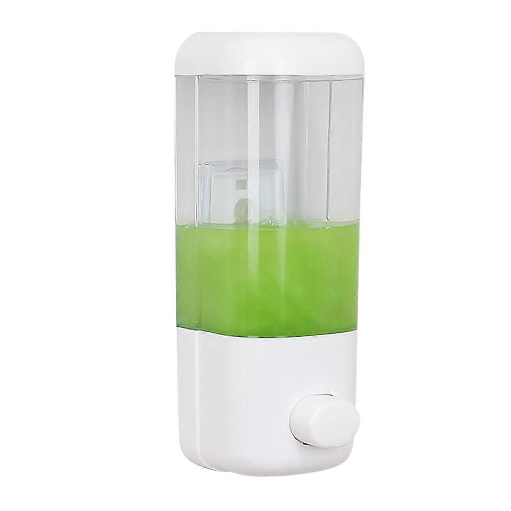 Wall Mounted Manual Soap Dispenser High Performance Plastic Lotion Container For Home Hotel Bathroom Space Saving Hand Press Design