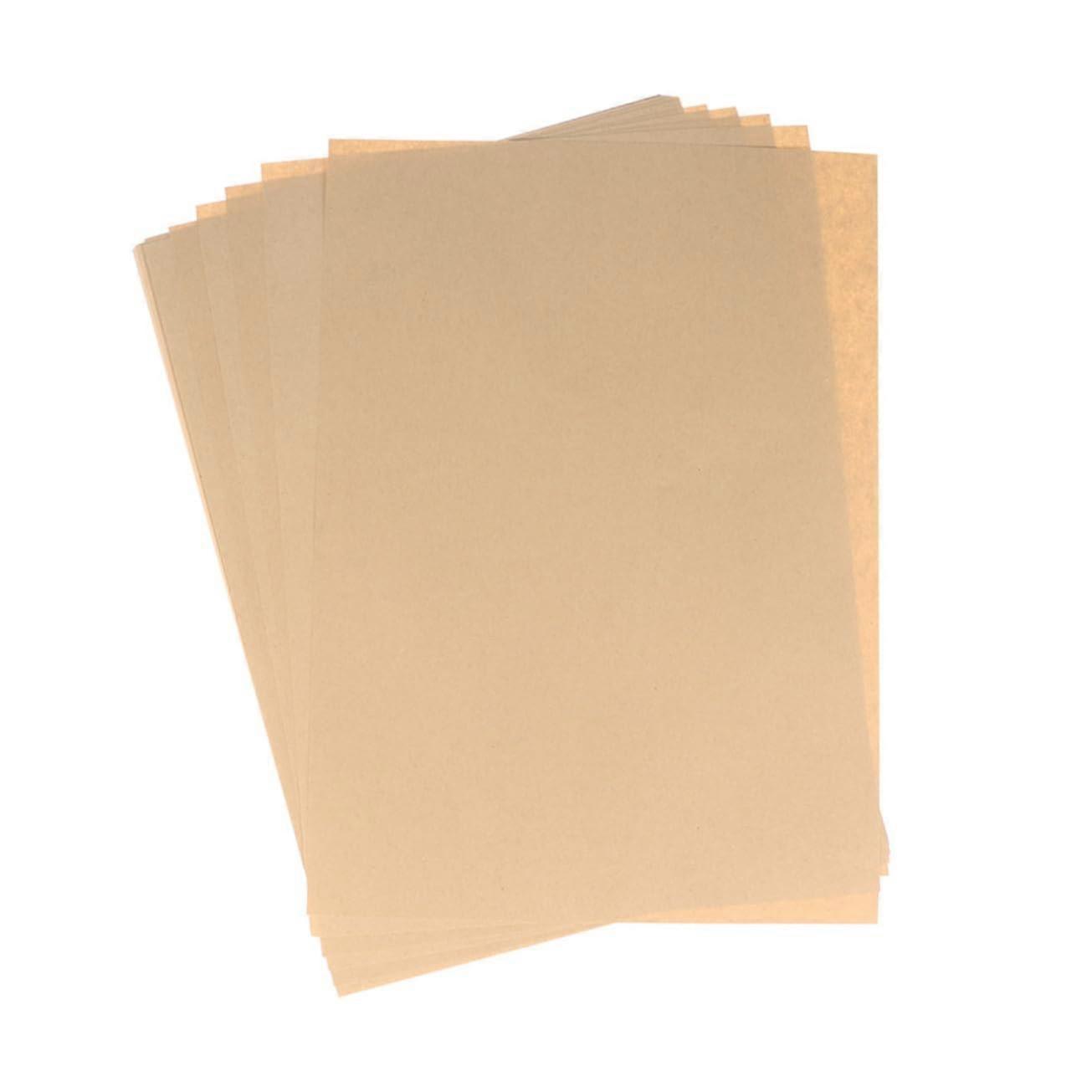 100 Sheets Vintage Letter Paper Made of Kraft Paper Old Writing Paper