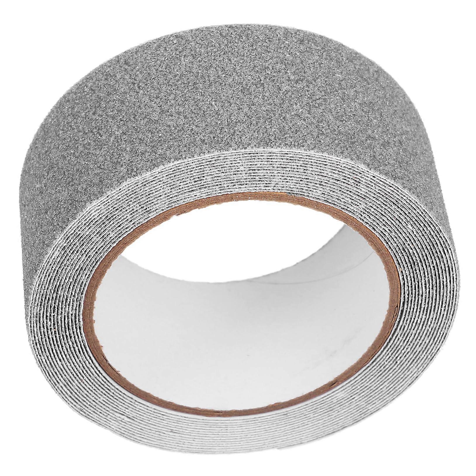 Non-Slip Tape 1 Roll Grey For Floors And Stairs Anti-Slip Floor Tape Adhesive Rubber Base Safety Tape