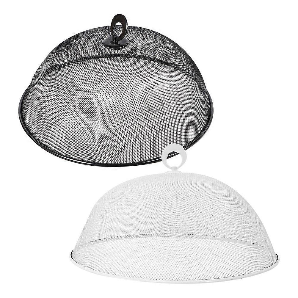Here's a refined and professional product description based on your input:
**2pcs Stainless Steel Food Covers – Dustproof Mesh Dome Tents for