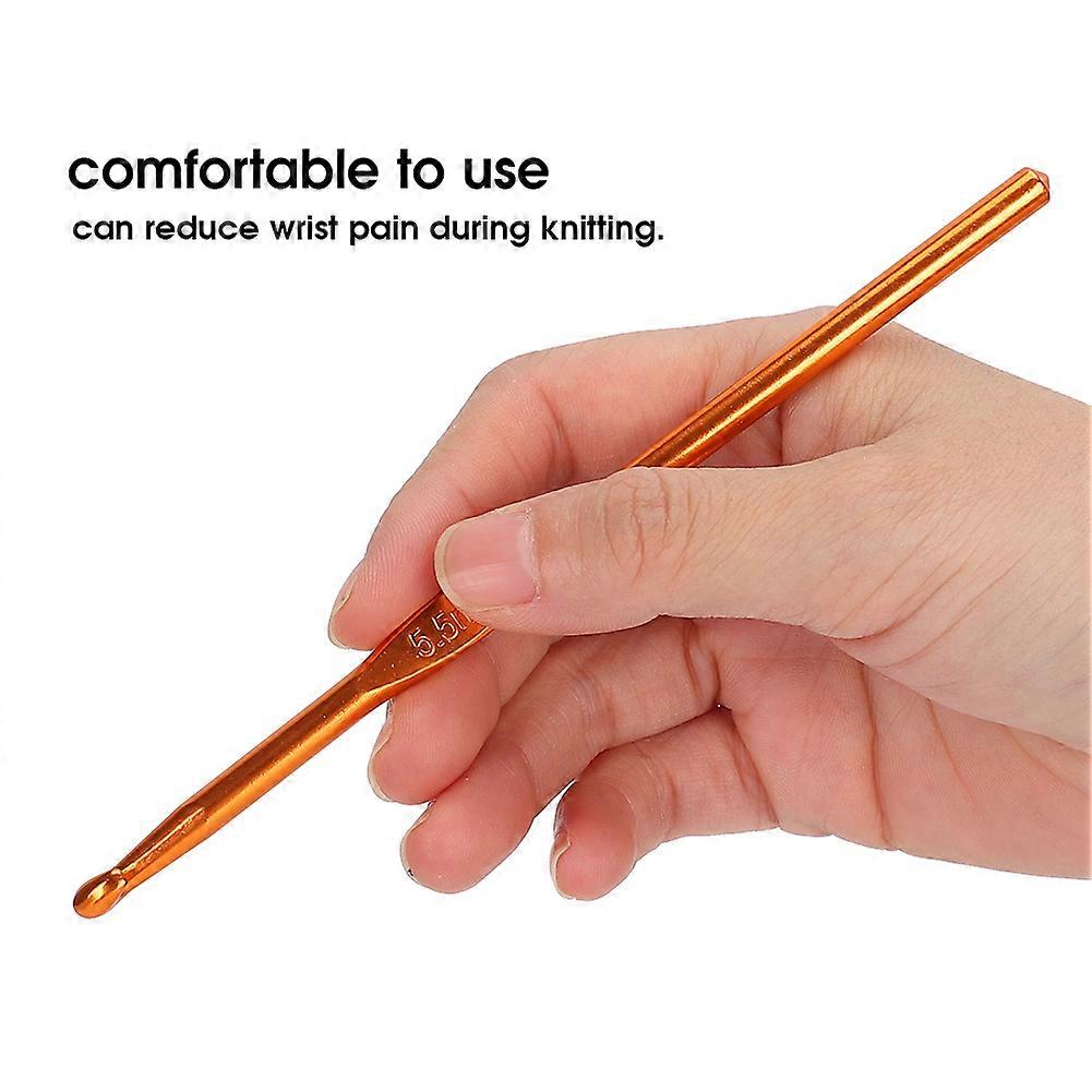 100Pcs/Set DIY Knitting Needles Crochet Hook Tools Kits Weaving Sewing Accessory