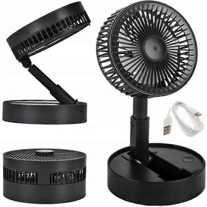 USB charging desktop powerful fan mini USB standing desk fan