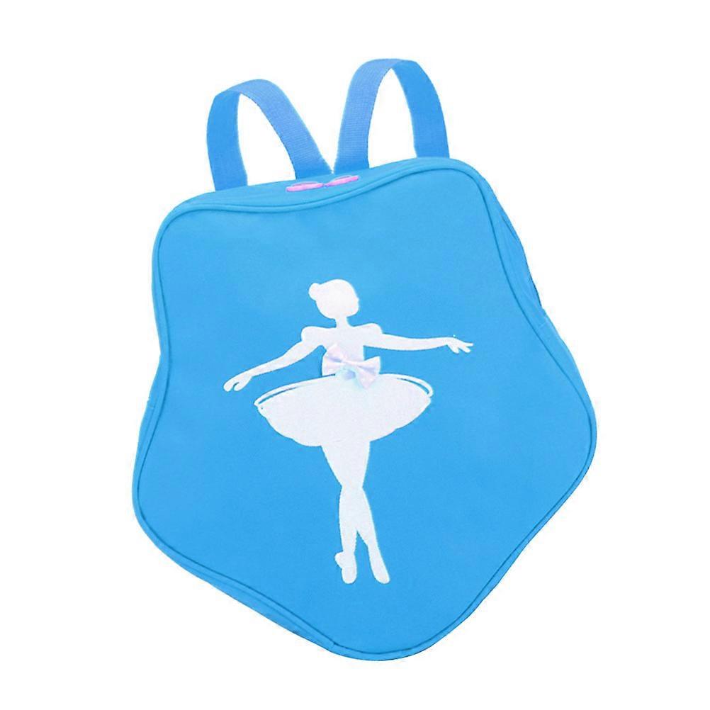 Ballet Bag Toddler Dance Backpack With Ballerina Pattern For Everyday Use 30X30X11Cm 1Pc