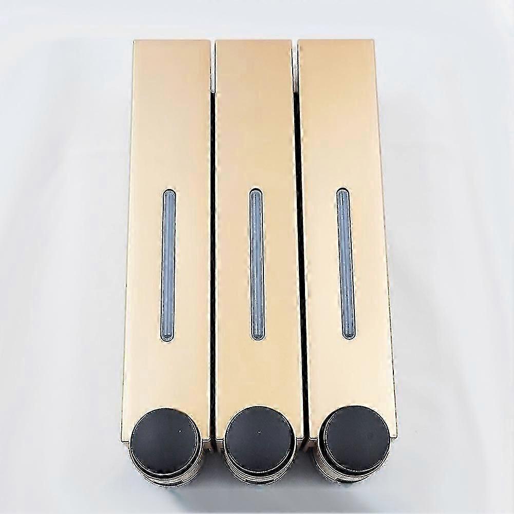 Single/double/triple Liquid Soap Container Wall Mounted 420ml Soap Sz