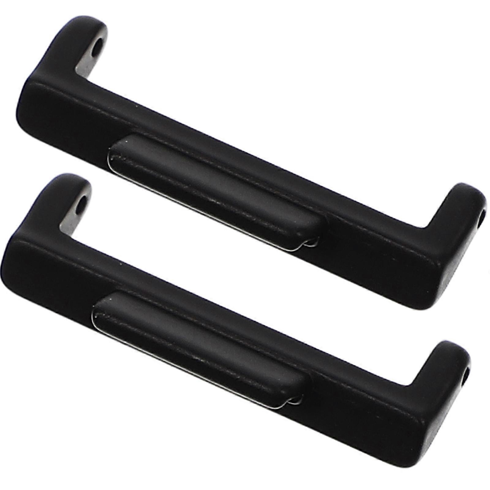Black Metal Watch Band Connector for Various Straps Lightweight Durable Easy to Use