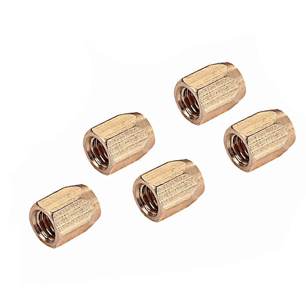 5pcs GH202 Guitar Spoke Wheel Truss Rod Nut Adjusting Tool Plated for Guitar and Bass