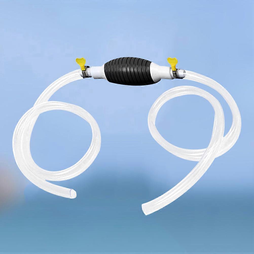 Manual Suction Pump For Automobiles Fuel Transfer Emergency Gas Transfer Water Absorption 200*2cm Plastic 1Pc