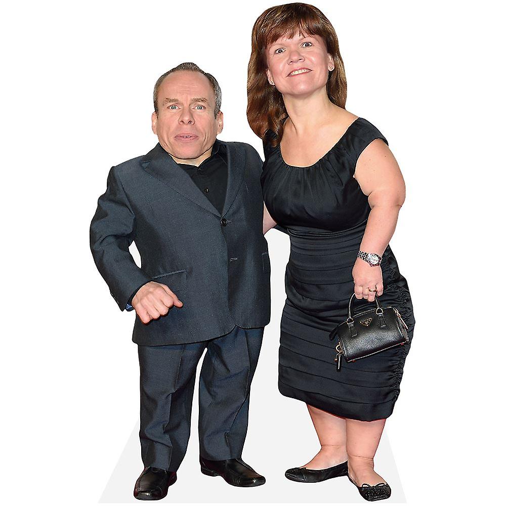 Warwick Davis And Samantha Davis (Duo) Mini Celebrity Cutout