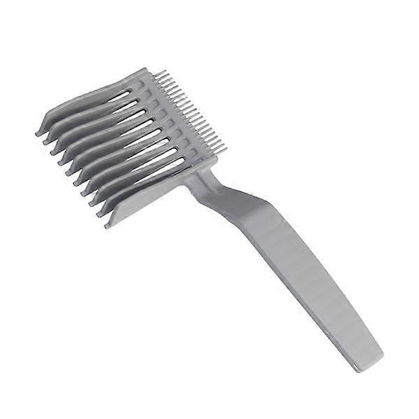 1 grey barber comb, portable barber tool