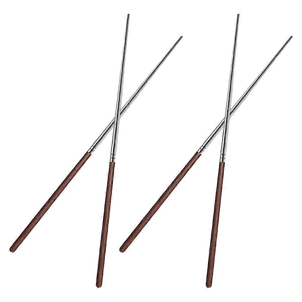 Extra Long Reusable Chopsticks for Cooking, Noodles, Frying, and Hot Pot – Versatile Kitchen Utensils for Easy Handling