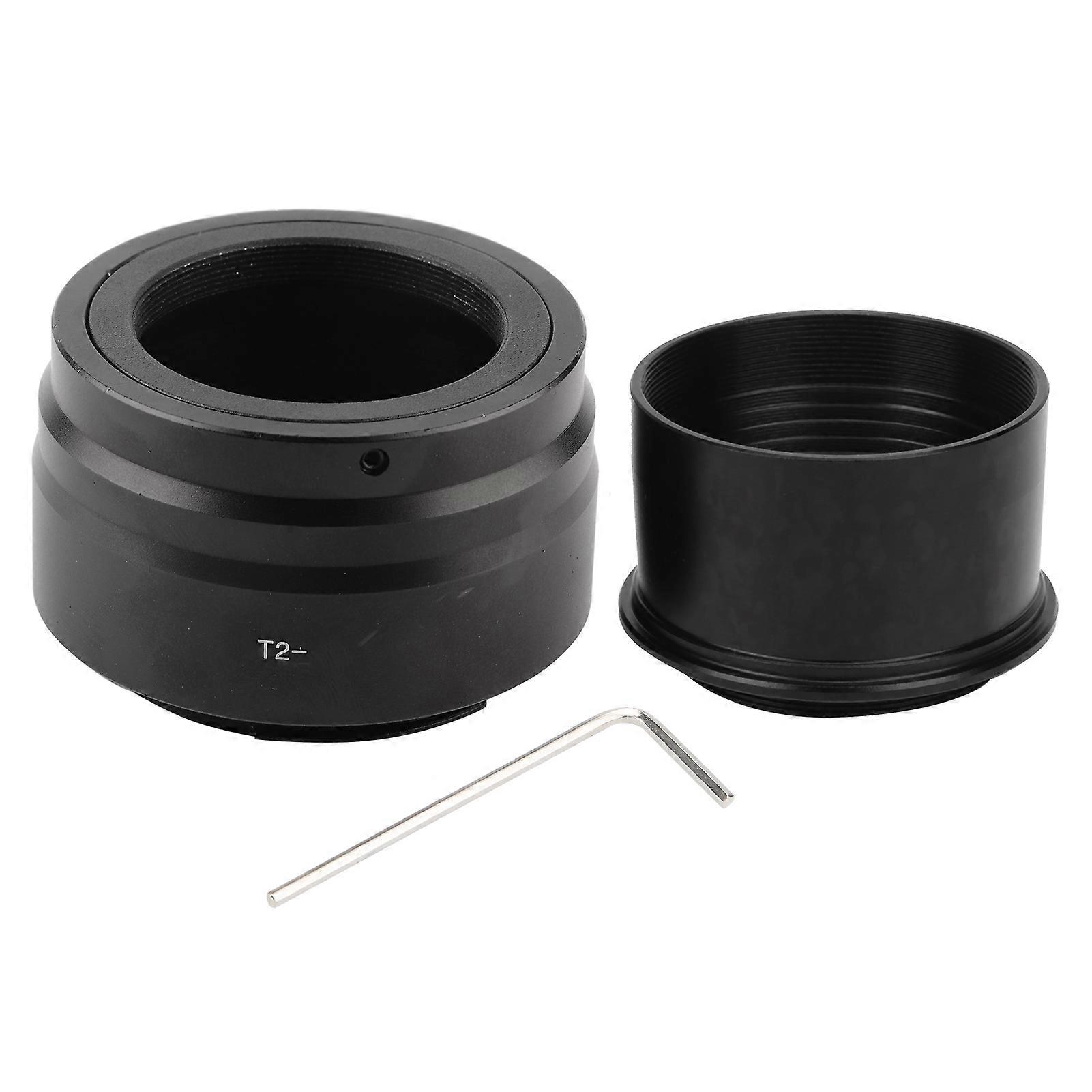 Telescope 2in T Mount Adapter and Camera Lens Adapter Ring for Canon R Mount Camera