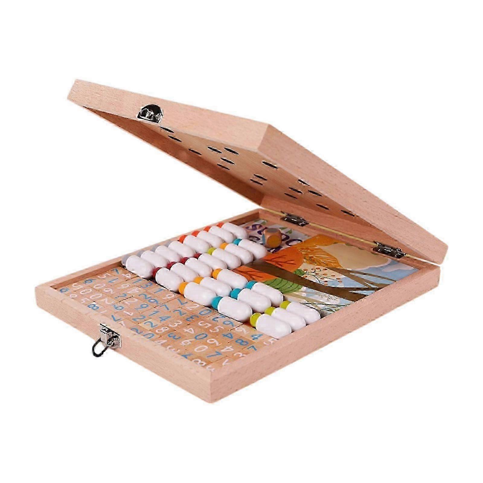 Wooden Sudoku Board Game Set Sudoku Game Board Great Gift Desktop Toy Brain