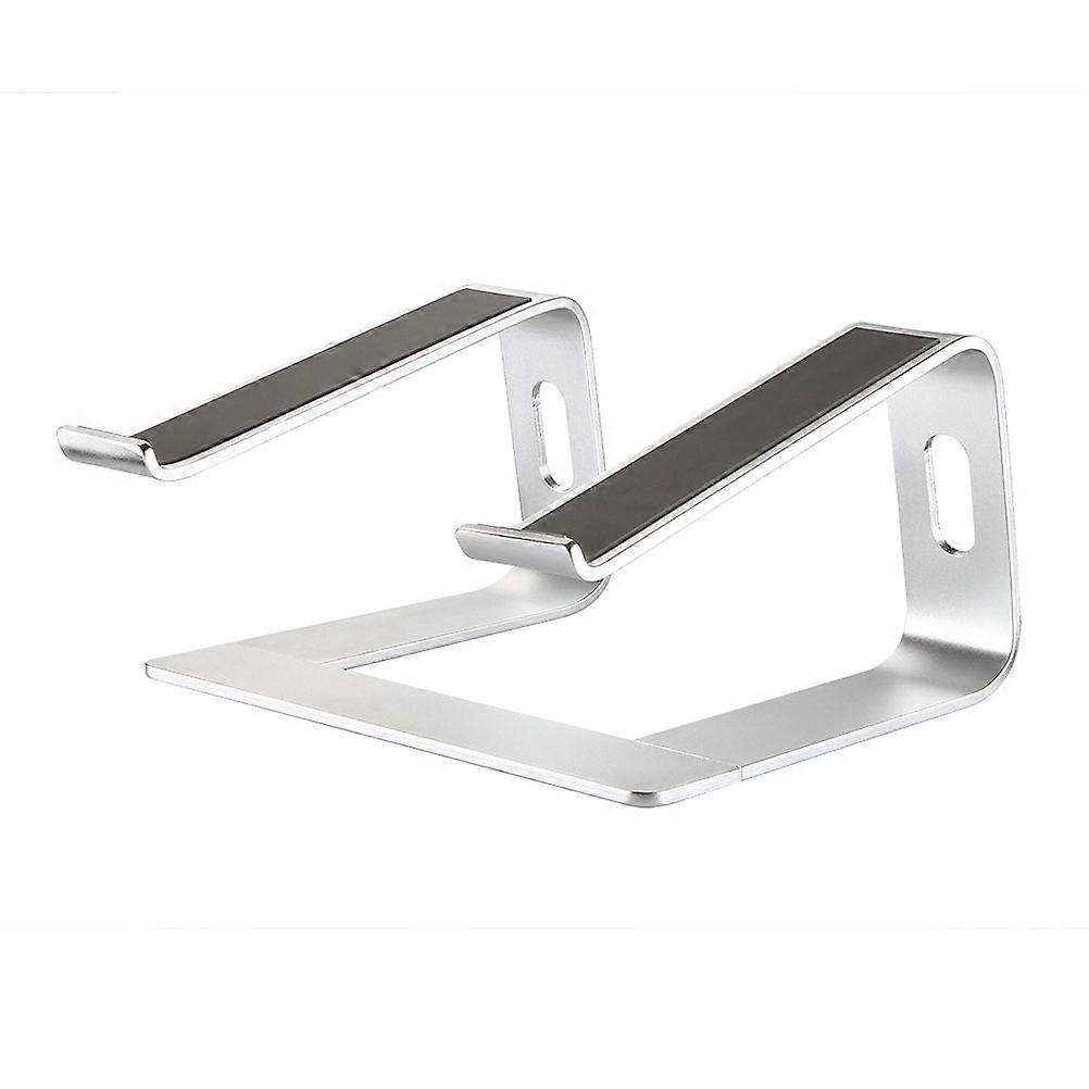Cooling Laptop Stand Aluminum Ventilated Bracket Portable Silver 1Set