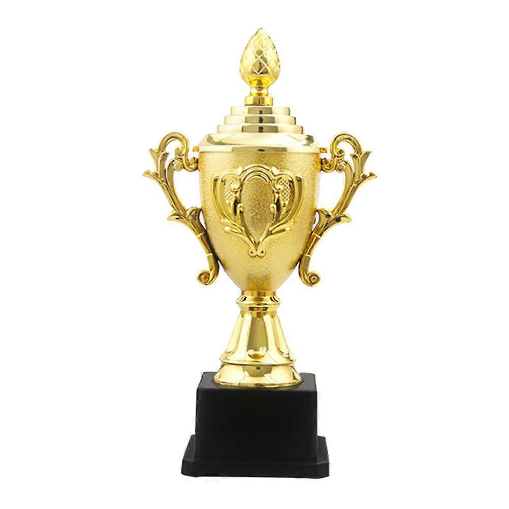 Award Trophy Ornament Tiny Trophies Plastic Material Day Recognition 1Set