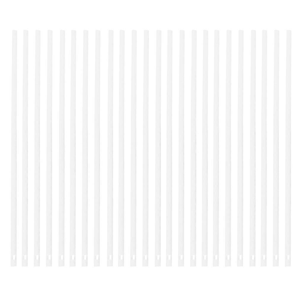 White Plastic Lollipop Sticks for DIY Use Environmentally Friendly and 100pcs