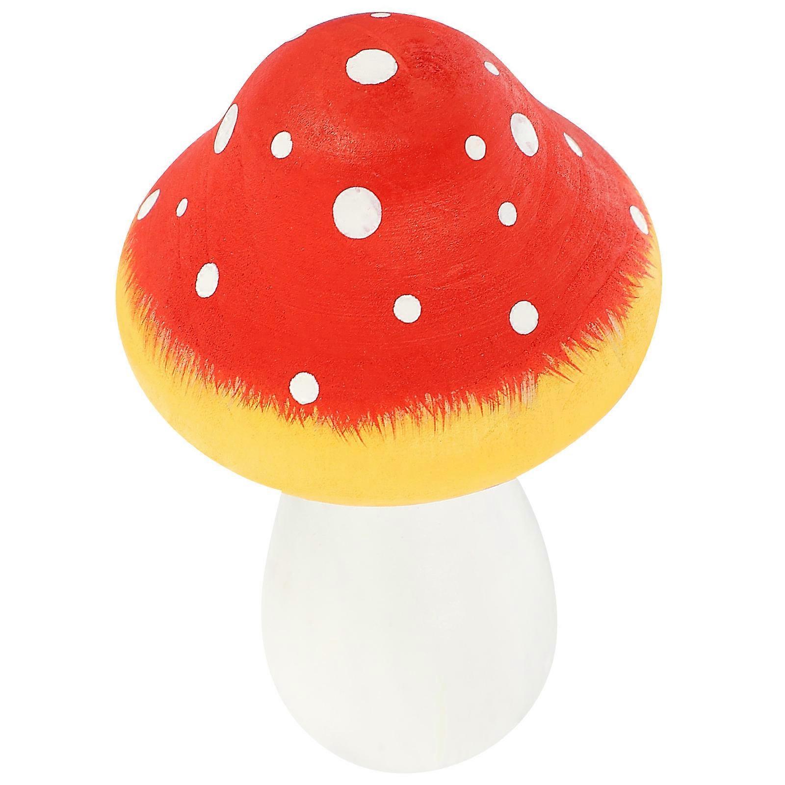 Cute Mini Mushroom Figurine For Home Decor Perfect For Special Days 8X5X5CM 1 Set
