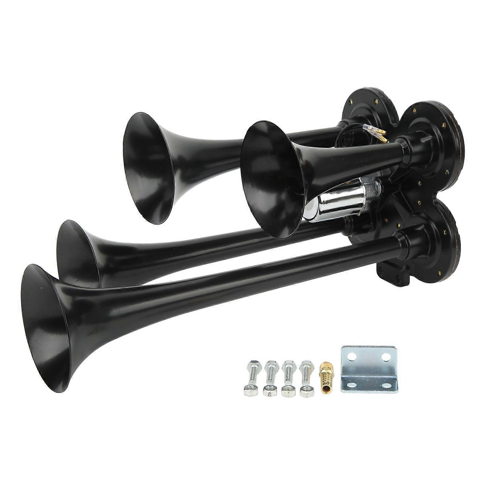 air compressor horn 150db 12v universal fit for cars trucks boats trains