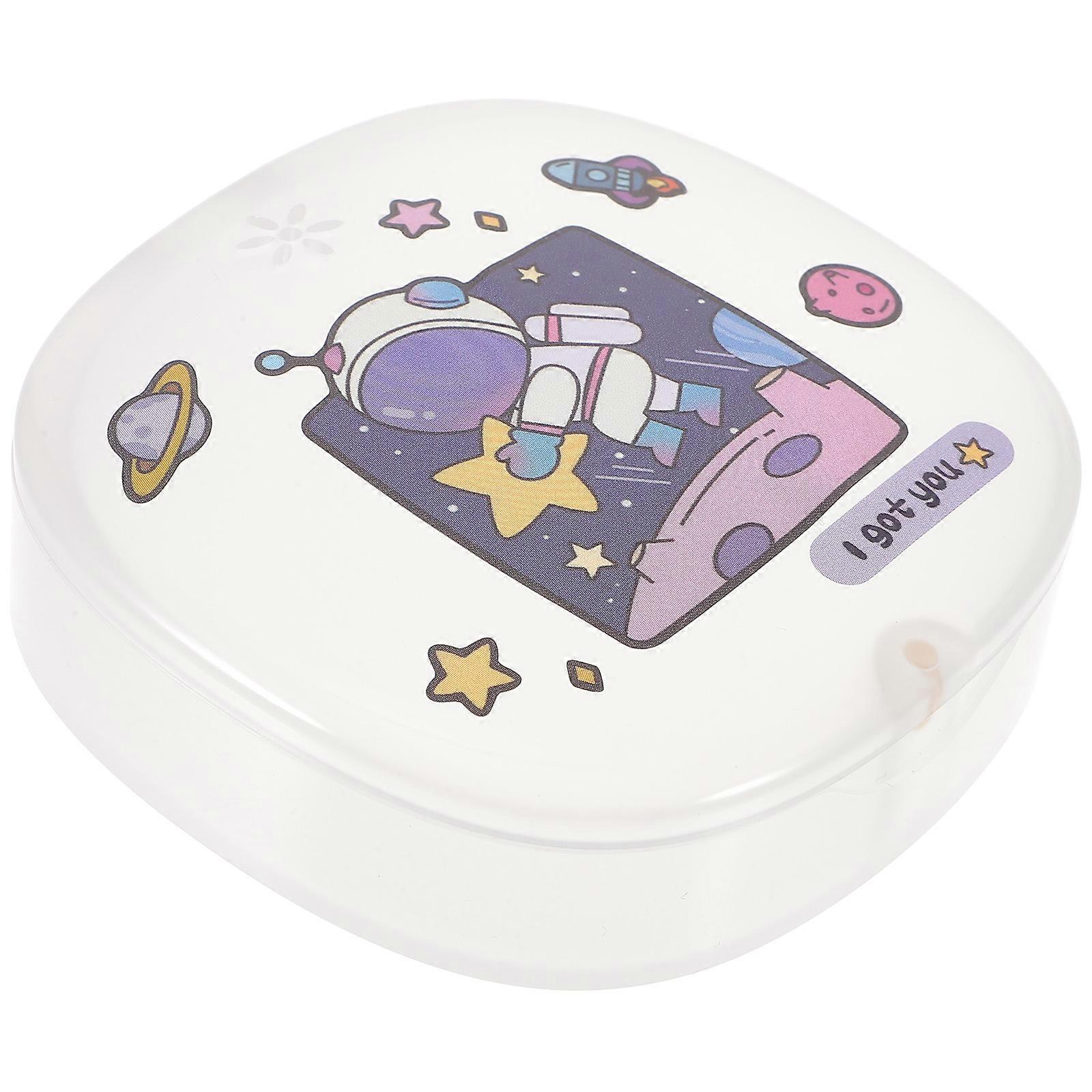 Denture Protector Case Retainer Box for Storage Made of PCTG Transparent Safe Durable and Portable