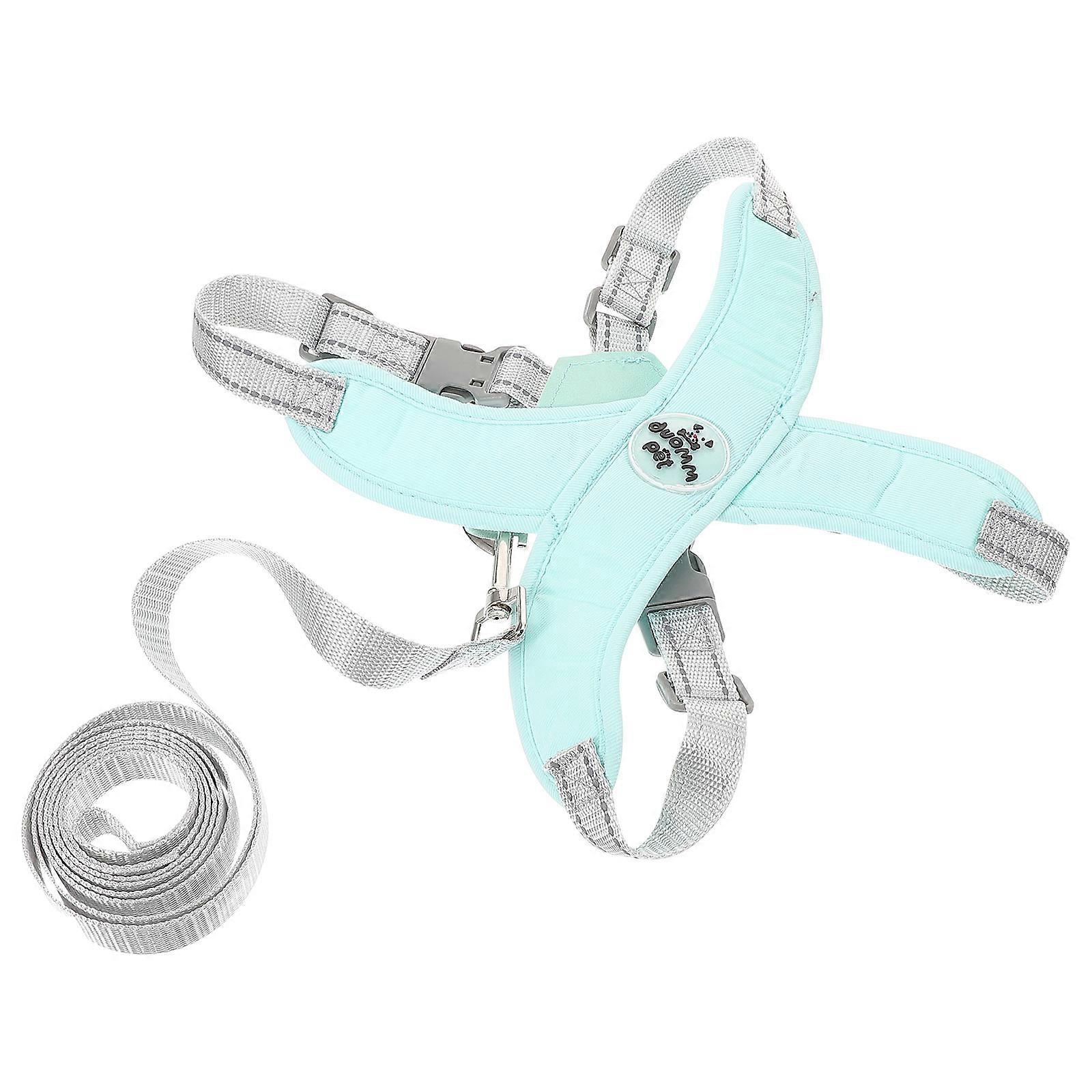 Adjustable Puppy Gear Set, Reflective Harness and Leash for Secure Walks