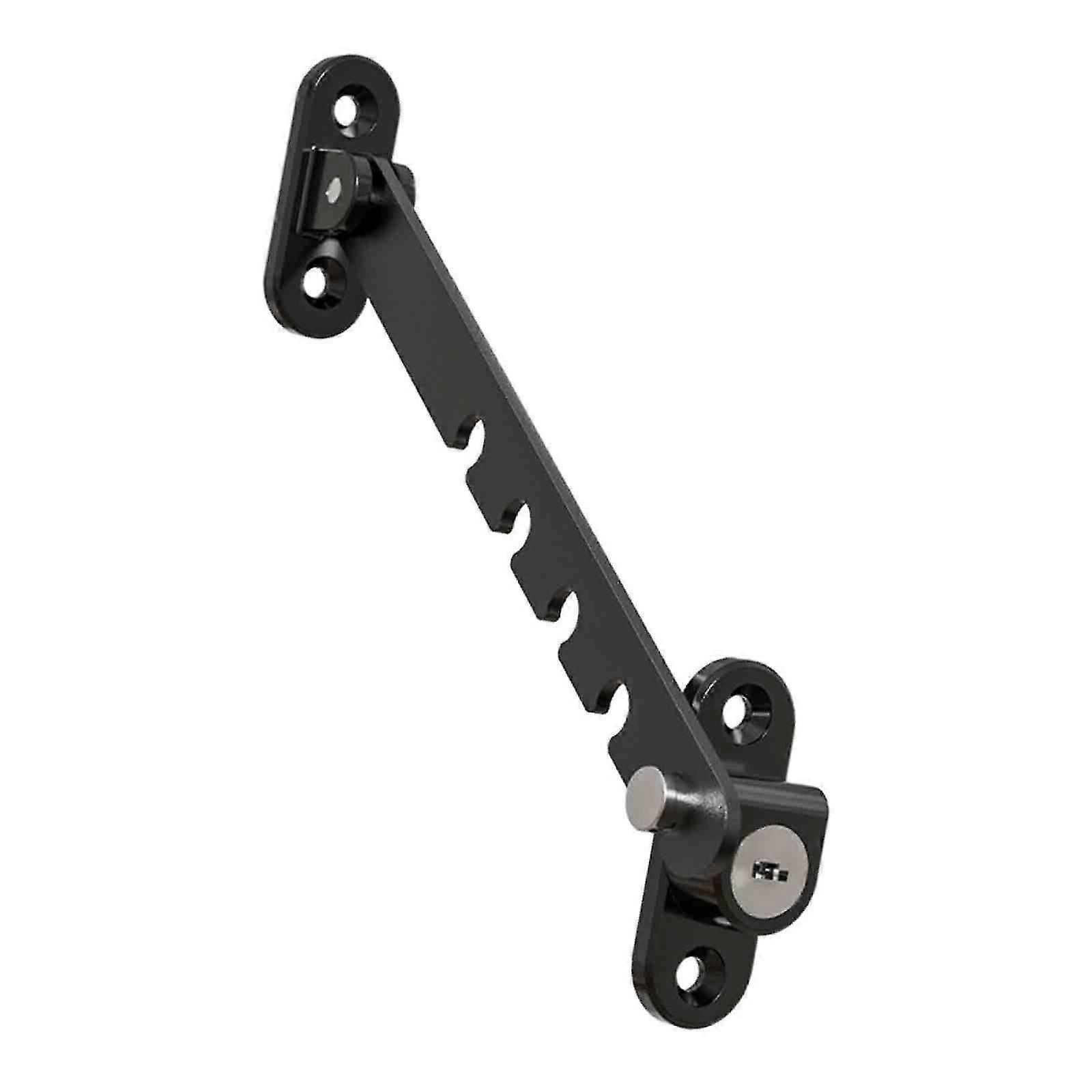 Window Safety Lock Window Limiter Alloy Falling Prevention Window Restrictor Adjustable Home Kitchen Inward Opening Window