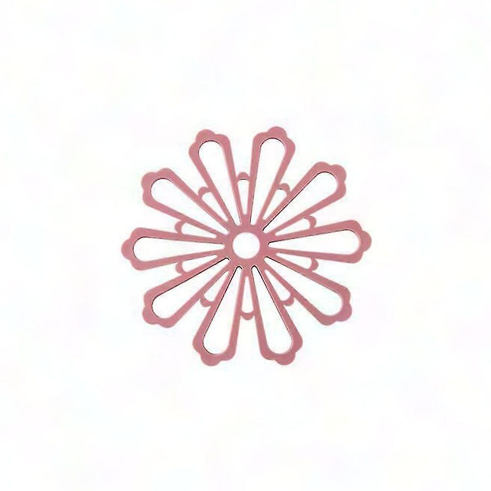 Hollow Petal Coaster Set - Thick Insulated Non-Slip Trivet Mats for Bowls & Cups