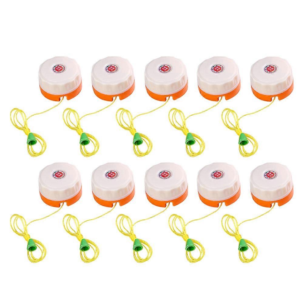 Orange Plastic Ceiling Fan Pull for Home Use Adds Luxury Atmosphere to Any Space 10 Pieces