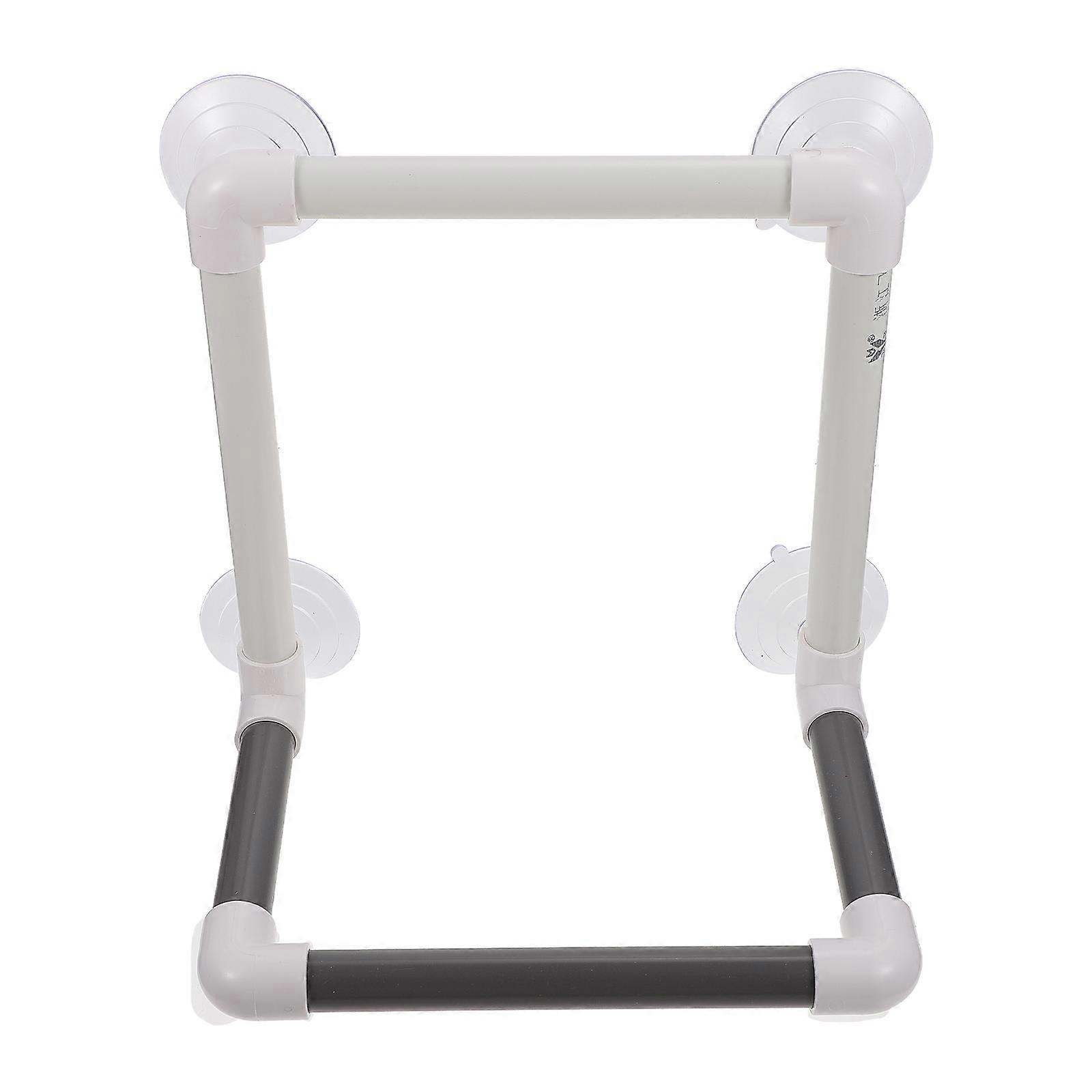 Parrot Stand for Pet Use ABS Material Assorted Color Suction Cups Stable Fixed 1 Pc