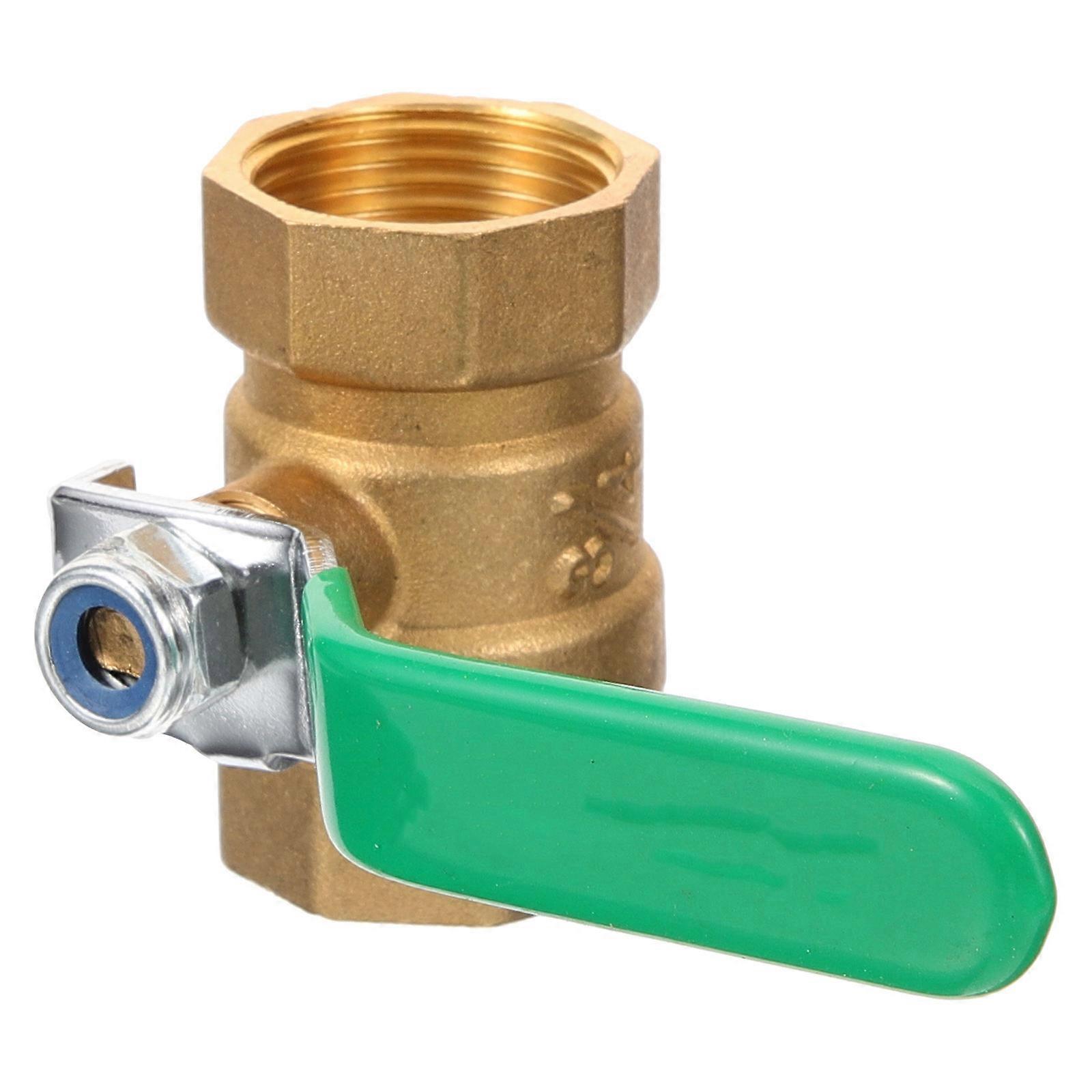 Air Compressor Control Cut Off Valve Adapter For Household Use Golden Brass 1Pcs