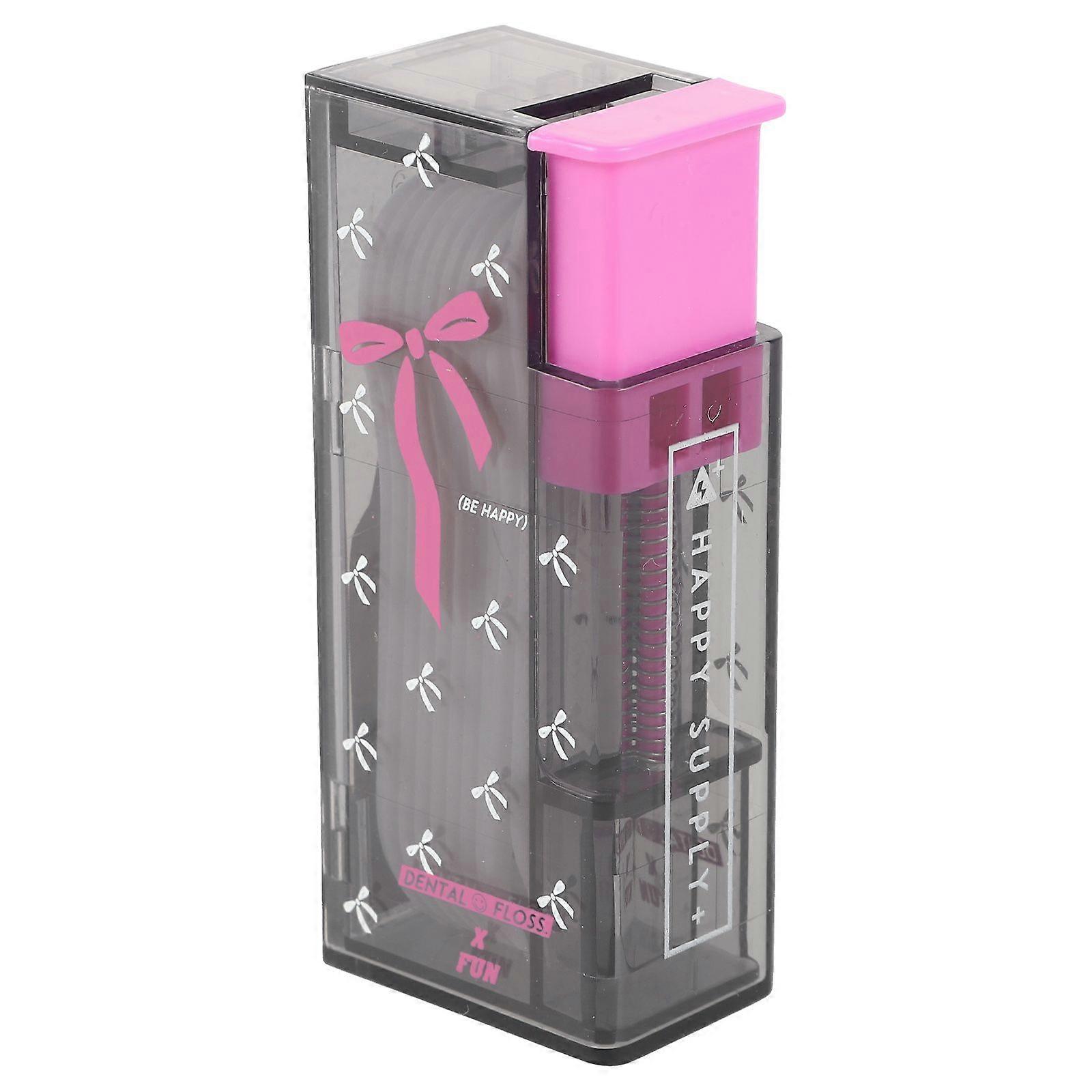 1 Box Travel Floss Pick Box Small Tooth Floss Teeth Pick with Box Compact Teeth Floss and Organizers