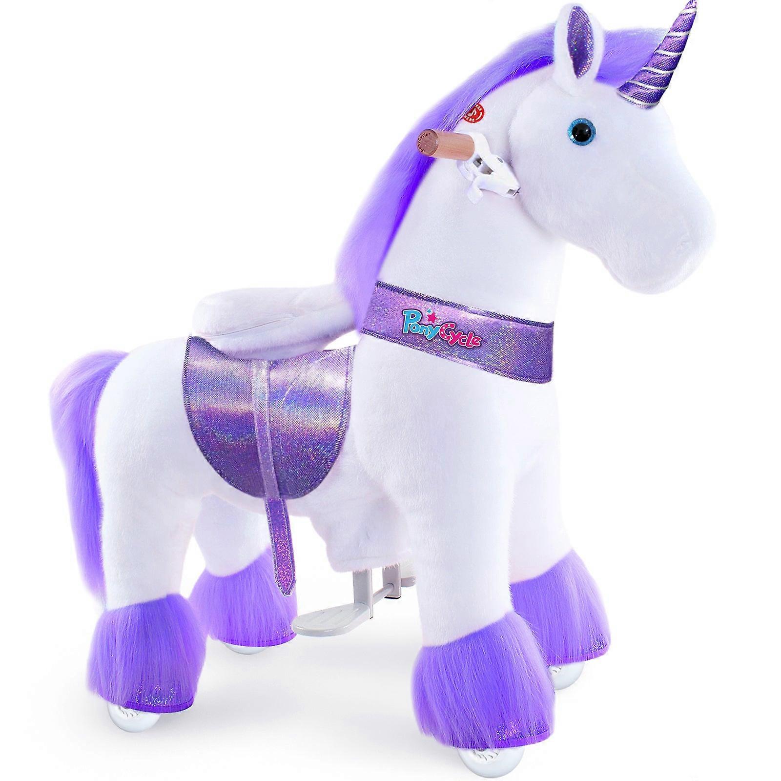 Model U Ride-on Unicorn ikä 3-4 violetti (Iso-Britannia ja EU varastossa)