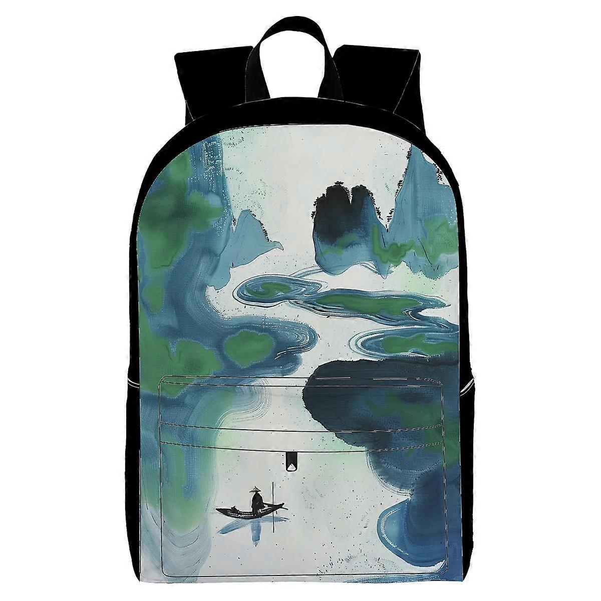 Backpack, with Multiple Organizational Compartments, Fits 15.6 Inch Notebook, for Travel, Teen, Business Work B772