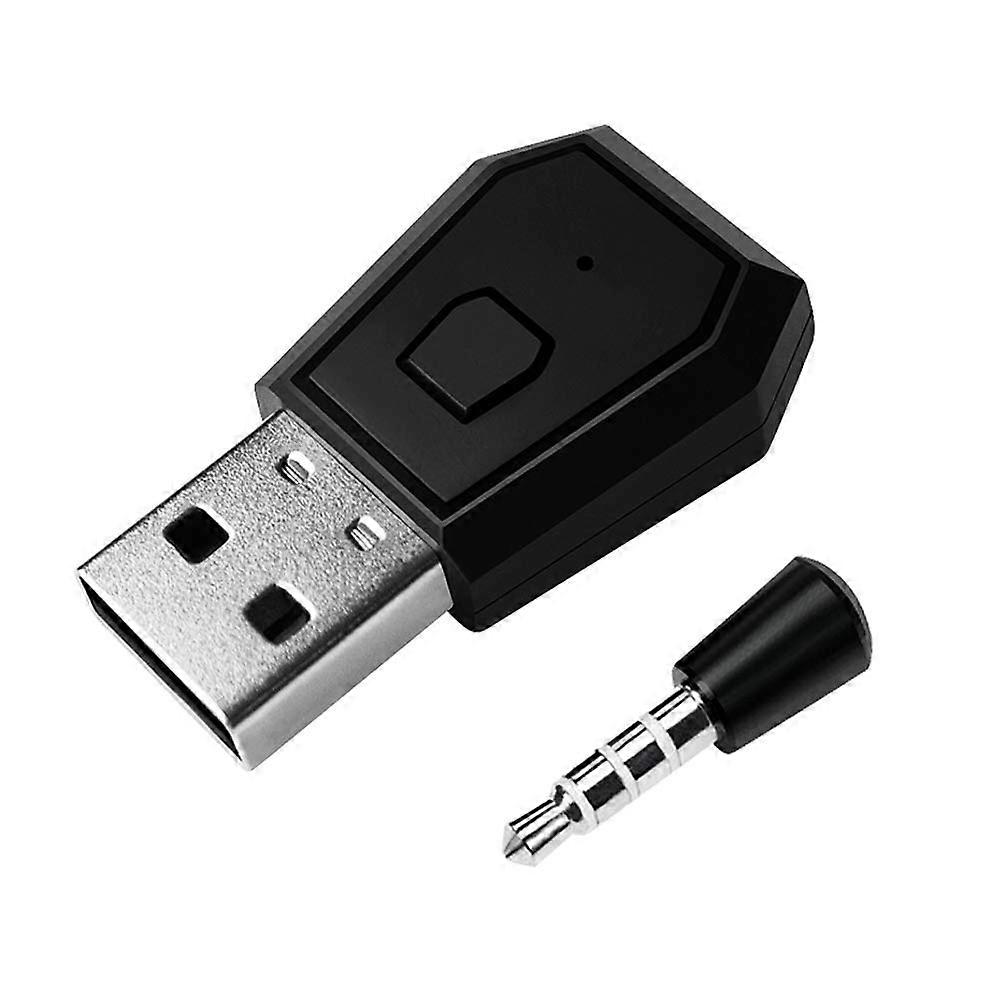 Bluetooth Adapter for USB Headset Controller Dongle for Wireless Gaming Headset, Compatible with PS4, PS5, PC
