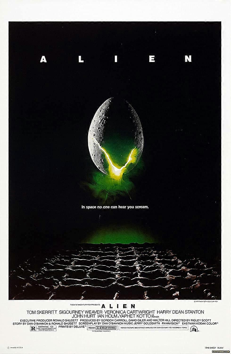 Alien V2 Movie Poster A3 Glossy Print - Framed or Unframed 297 x 420 mm Wall Art Decor