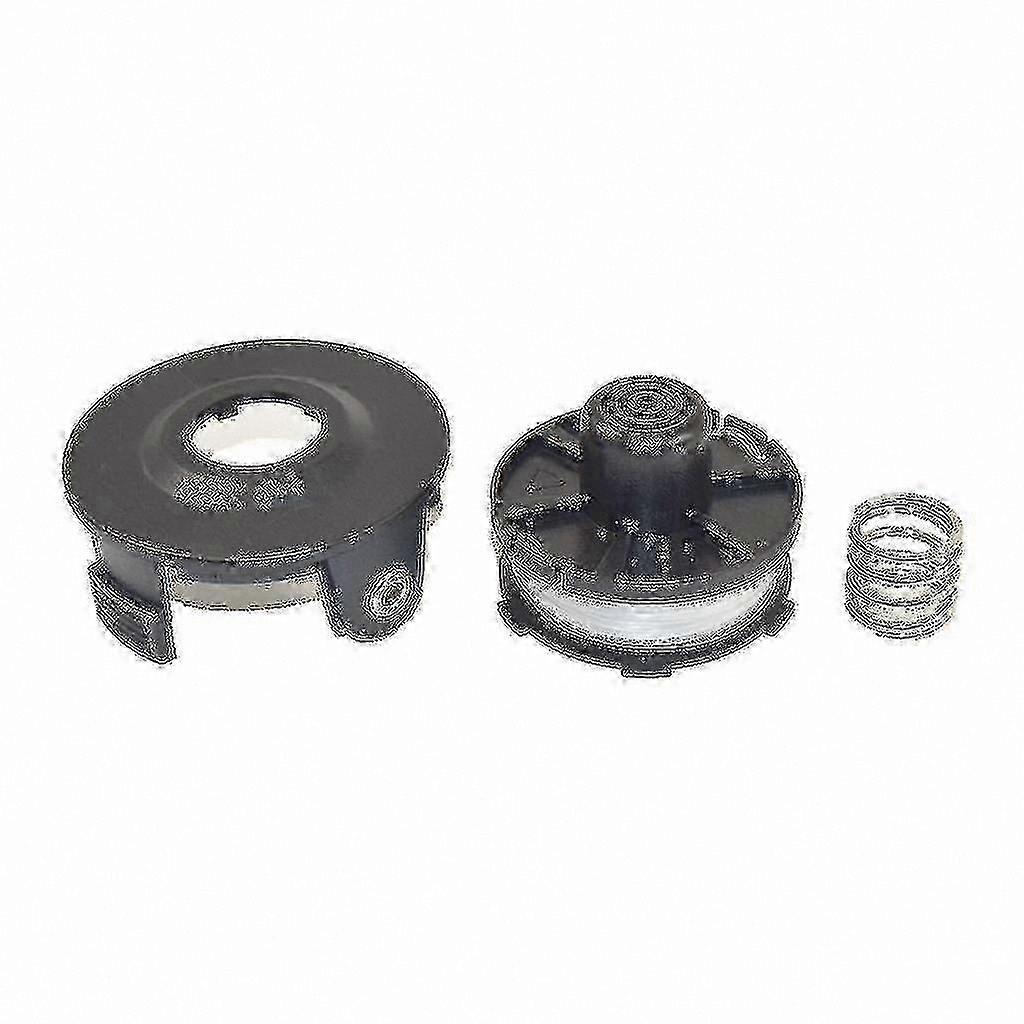Grass Trimmer Spool and Cap Kit with Spring for Lawn Care Tools