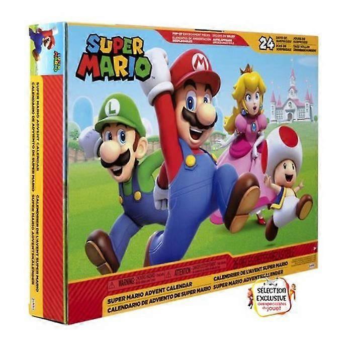 Advent Calendar - Super Mario - 24 figurines and accessories - GAMESTOP LTD