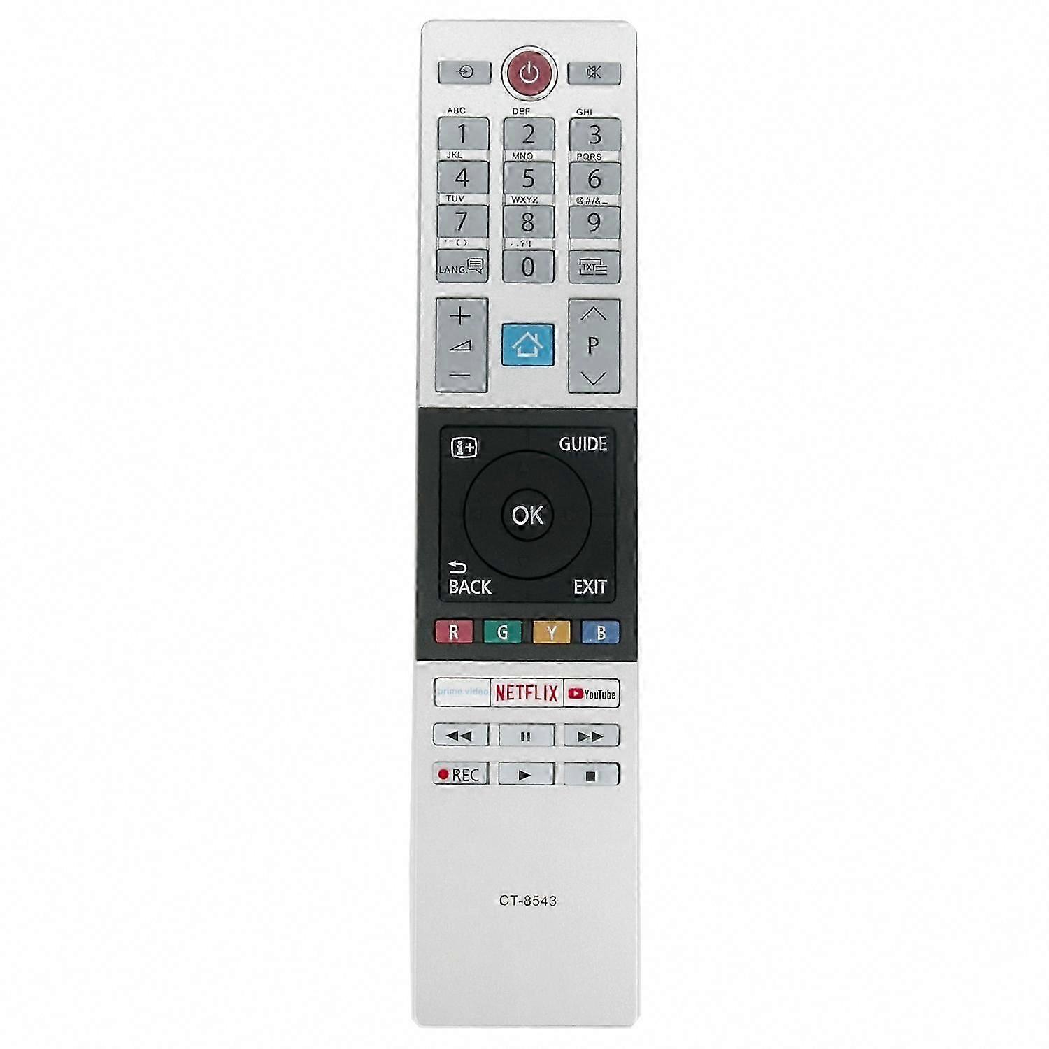 CT-8543 Universal Remote Control for LED HD TV Compatible with CT-8517 CT-8528 CT-8516 CT-8536