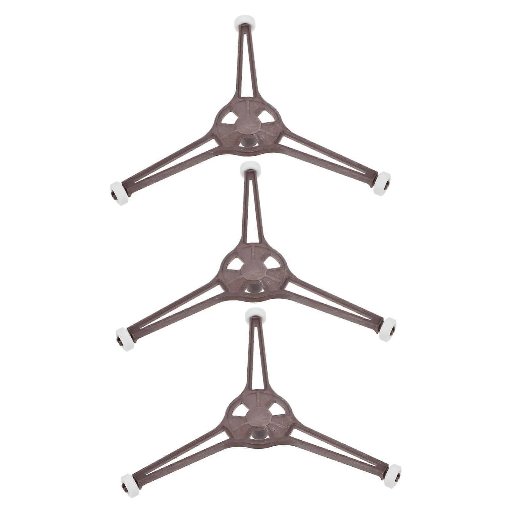 Microwave Turntable Ring Tray Support Holder Rack 3PCS High Temperature Resistant Replacement for 10.5 Inch Plates